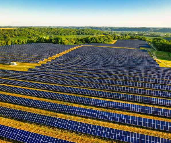 Cotuit Solar Farm Aerial View