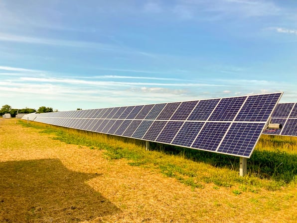 Quiet Meadows Solar I Ground View