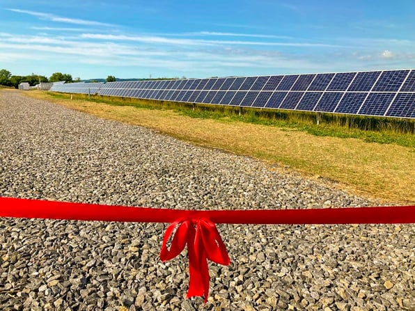 Quiet Meadows II Solar Ground View