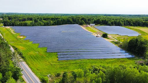 Volney Solar I Aerial View