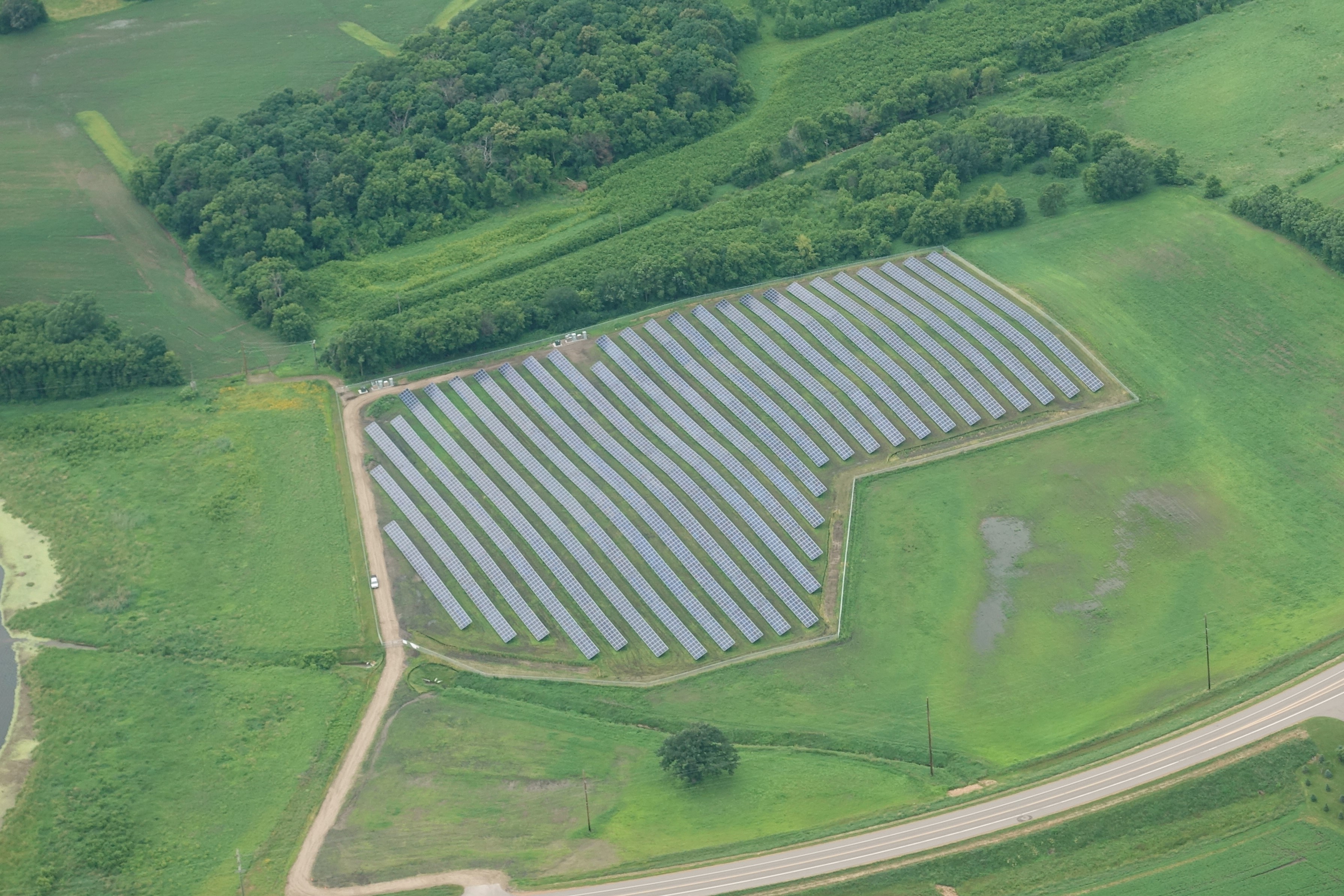 Lake Waconia aerial