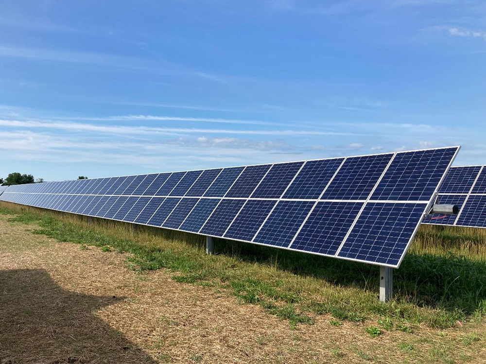 PureSky Energy Queen Meadows 2 Solar Farm in New York-Ground Eye