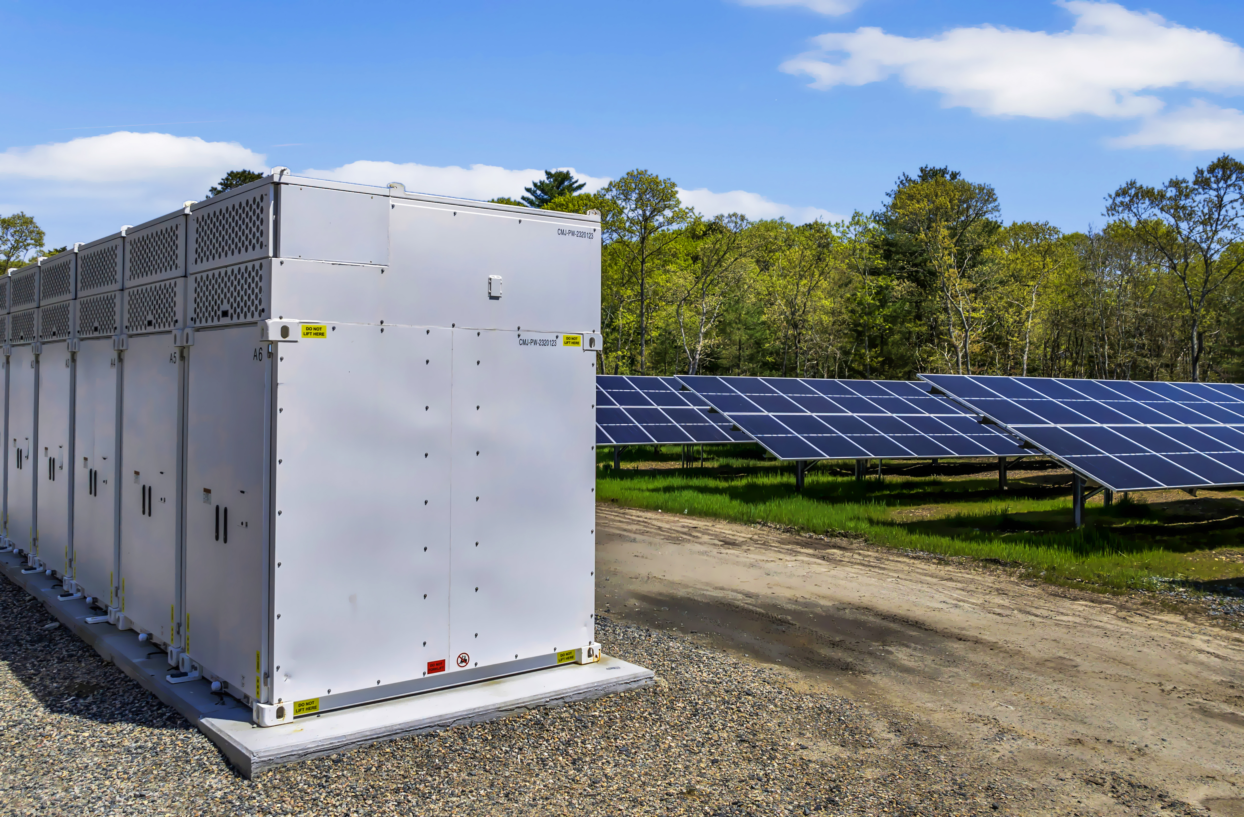 Energy Storage at Cotuit Solar Farm in Massachusetts