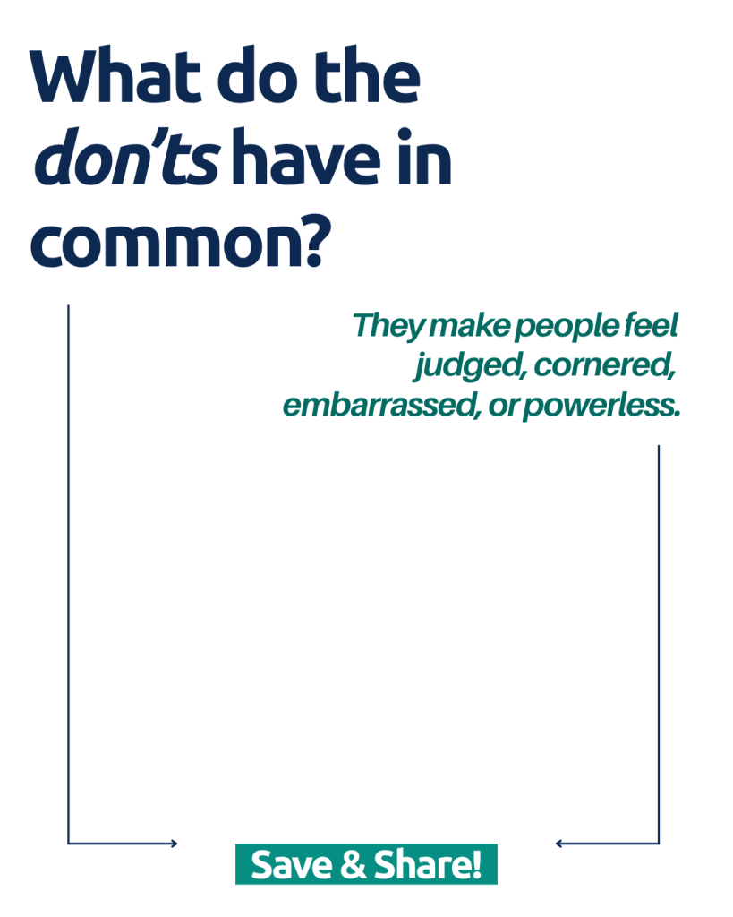 What Do the Don'ts Have in Common